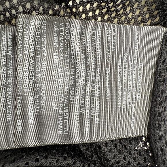 Jack Wolfskin Boys Waterproof Rain Pants Black Texapore Mesh Lined Youth Size M - Picture 7 of 7